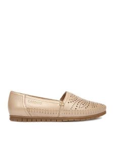 Lasocki Półbuty CEO-WB-MADONNA-12 Beżowy. Brązowe półbuty Lasocki, bez wzorów, ze skóry, bez obcasa, na płaskiej podeszwie, bez zapięcia. Za 179,99 zł.