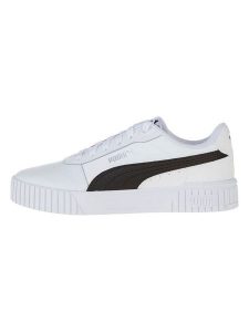 Puma Skórzane sneakersy "Carina 2.0" w kolorze białym rozmiar: 37. Białe trampki Puma, bez wzorów, bez zapięcia. Za 166,88 zł.