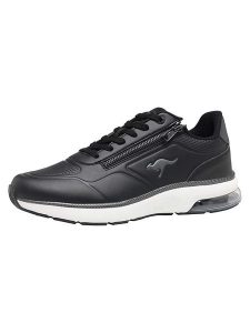 Kangaroos Sneakersy "K-PL Proud RV" w kolorze czarnym rozmiar: 41. Czarne trampki KangaROOS, bez wzorów, bez zapięcia. Za 175,67 zł.