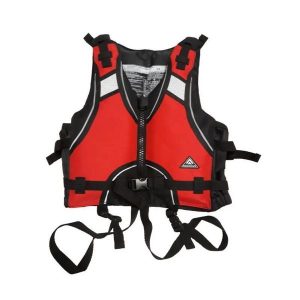 Kamizelka kapok na wodę MQ. Czerwone kamizelki AQUARIUS, s, bez wzorów, bez kołnierzyka, bez ramiączek, bez kaptura. Za 219,00 zł.
