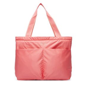 Torebka Under Armour. Czerwone shopper bag Under Armour, bez wzorów, bez dodatków. Za 139,99 zł.