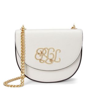 Torebka LAUREN RALPH LAUREN. Białe torebki wieczorowe Lauren Ralph Lauren, bez wzorów, bez dodatków. Za 669,99 zł.