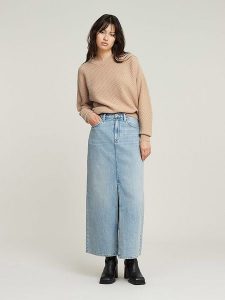 G-Star Sweter w kolorze beżowym rozmiar: M. Brązowe swetry oversize G-Star, m, bez wzorów, z bawełny, bez ramiączek. Za 285,49 zł.