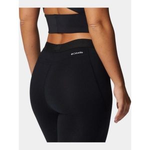 Legginsy termiczne turystyczne damskie Columbia Stretch. Czarne legginsy Columbia, bez wzorów. Za 197,99 zł.
