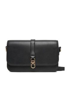 Tommy Hilfiger Torebka Th Libre Flap Crossover AW0AW17723 Czarny. Czarne listonoszki TOMMY HILFIGER, bez wzorów, ze skóry, bez dodatków. Za 519,99 zł.