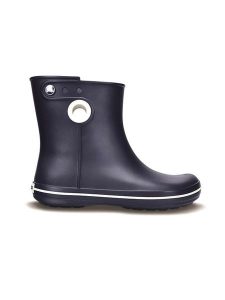Crocs Kalosze "Jaunt Shorty" w kolorze granatowym rozmiar: 37/38. Niebieskie kalosze Crocs, bez wzorów. Za 104,39 zł.