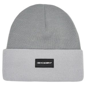 Czapka Zimowa Oakley unisex TC Stretch Logo Beanie. Szare czapki Oakley, bez wzorów, sportowe. Za 49,99 zł.