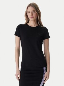 EA7 Emporio Armani T-Shirt 7W001490 AF10373 Czarny Slim Fit. Czarne t-shirty EA7 Emporio Armani, xs, bez wzorów, z bawełny, bez kołnierzyka, bez ramiączek. Za 221,99 zł.