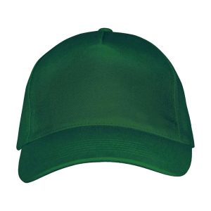 Czapka Z Daszkiem Z 5 Panelami Long Beach. Zielone czapki SOL'S, bez wzorów. Za 29,99 zł.