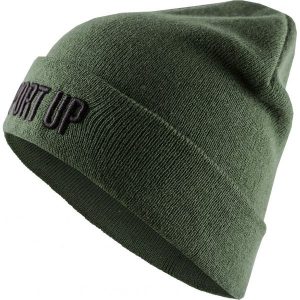 Czapka damska CAD611 - khaki - Outhorn. Czapki marki Outhorn. W wyprzedaży za 14,99 zł.