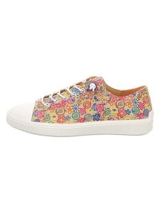 Think! Skórzane sneakersy ze wzorem rozmiar: 40,5. Trampki Think, bez wzorów, bez zapięcia. Za 219,95 zł.