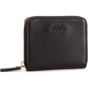 Mały Portfel Damski LIU JO - S Zip Around A19158 E0040 Nero 22222. Portfele marki Liu Jo. Za 259,00 zł.