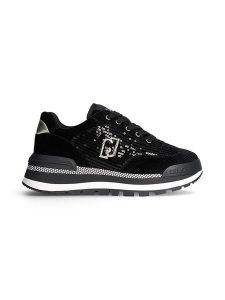 Liu Jo Sneakersy w kolorze czarnym rozmiar: 36. Czarne trampki Liu Jo, bez wzorów, bez zapięcia. Za 411,95 zł.
