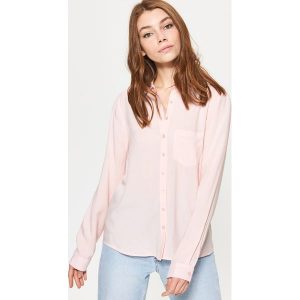 Gładka koszula - Różowy. Koszule marki Cropp. W wyprzedaży za 29,99 zł.