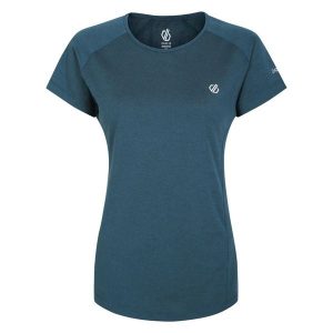 T-shirt Damski Corral. Niebieskie t-shirty Dare 2b, xl, bez wzorów, bez kołnierzyka, bez ramiączek. Za 69,99 zł.