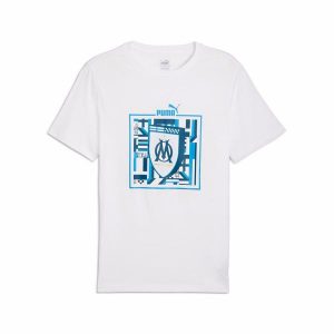 Koszulka OM 2024/25. Białe bluzki Puma, bez wzorów, sportowe, bez kołnierzyka, bez ramiączek. Za 162,00 zł.