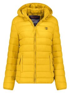 ANAPURNA Kurtka pikowana "Akitalana Hood" w kolorze żółtym rozmiar: XL. Żółte kurtki ANAPURNA, xl, bez wzorów, bez kaptura. Za 130,99 zł.