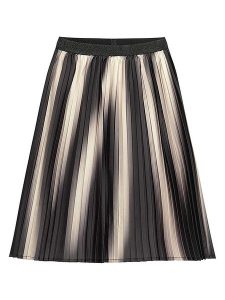 Danamade Spódnica "Dpolly" w kolorze czarno-beżowym rozmiar: S. Brązowe spódnice Danamade, na co dzień, s, bez wzorów, midi. Za 88,43 zł.