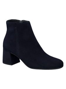 Paul Green Skórzane botki w kolorze czarnym rozmiar: 38,5. Czarne botki Paul Green, bez wzorów, bez obcasa, bez zapięcia. Za 459,04 zł.