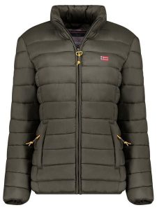 Geographical Norway Kurtka pikowana "Atikolor" w kolorze khaki rozmiar: S. Brązowe kurtki Geographical Norway, s, bez wzorów, bez kaptura. Za 154,07 zł.