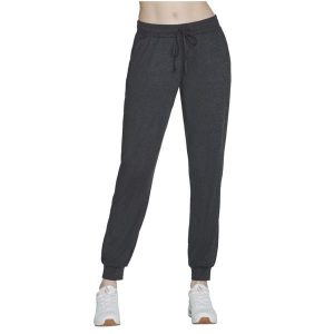 Spodnie sportowe damskie Skechers Go Dri Swift Jogger Pant. Szare spodnie dresowe Skechers, l, bez wzorów, z elastanu. Za 199,99 zł.