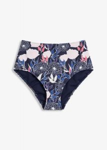 Figi bikini. Niebieskie figi bonprix, bez wzorów. Za 77,99 zł.
