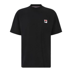 Koszulka FILA Blans Loose. Czarne bluzki Fila, bez wzorów, bez ramiączek. Za 109,99 zł.