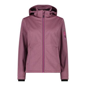 Kurtka damska turystyczna CMP 39A5006M. Czerwone kurtki CMP, m, bez wzorów, z softshellu, bez kaptura. Za 350,00 zł.