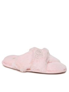 DeeZee Kapcie M138139J Różowy. Czerwone kapcie DeeZee, bez wzorów, z materiału. Za 41,99 zł.