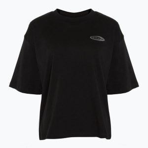 Koszulka Reebok Ide Brand Proud Tee. Czarne bluzki REEBOK FITNESS, bez wzorów, sportowe, bez kołnierzyka, bez ramiączek. Za 65,99 zł.
