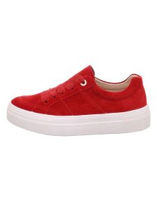 Legero Skórzane sneakersy "Lima" w kolorze czerwonym rozmiar: 41. Czerwone trampki Legero, bez wzorów, bez zapięcia. Za 223,99 zł.