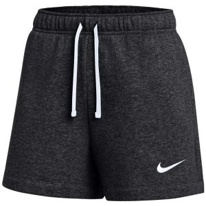 Spodenki krótkie damskie Nike Park 26 Fleece. Czarne szorty Nike, bez wzorów, z bawełny, sportowe. Za 141,99 zł.