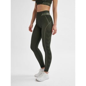 Damskie legginsy Hummel TE Christel. Brązowe legginsy Hummel, bez wzorów. Za 158,50 zł.
