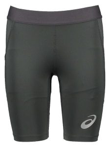 Asics Bermudy "Fujitrail Sprinter" w kolorze szarym do biegania rozmiar: M. Szare spodnie dresowe ASICS, m, bez wzorów. Za 126,75 zł.