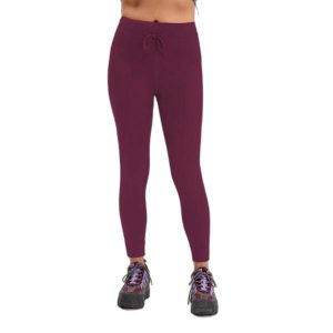 Legginsy wysokie z kieszeniami dla kobiet Girlfriend Collective. Czerwone legginsy GIRLFRIEND COLLECTIVE, bez wzorów, z podwyższonym stanem. Za 346,50 zł.
