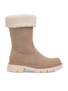 Jenny Fairy Botki GAMMA WS5866-23 Beżowy. Brązowe botki Jenny Fairy, bez wzorów, z materiału, bez obcasa, na płaskiej podeszwie, bez zapięcia. Za 159,99 zł.