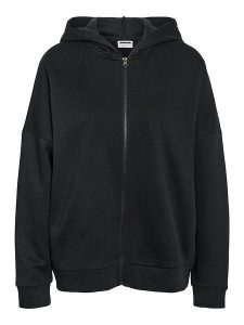 Noisy may Bluza "Arya" w kolorze czarnym rozmiar: XL. Czarne bluzy Noisy may, xl, bez wzorów, bez kaptura. Za 88,23 zł.