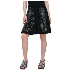Desigual Spódnica Damska Lola M Czarny. Spódnice marki Desigual. W wyprzedaży za 157,00 zł.