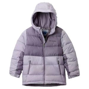 COLUMBIA PIKE LAKE II HOODED JACKET Fioletowy. Fioletowe kurtki Columbia, bez wzorów, z syntetyku, bez kaptura. Za 447,51 zł.