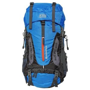 Plecak Mountains 60 L na bardziej wymagające wędrówki w kolorze niebieskim. Niebieskie plecaki KUBISPORT. Za 241,00 zł.