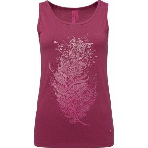 Damski top LOAP Auli różowy - XS. Czerwone topy LOOP, xs, bez wzorów, bez kołnierzyka, bez ramiączek. Za 133,99 zł.