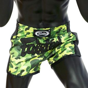 Spodenki Muay Thai Fairtex BS1710 Camo S. Zielone szorty FAIRTEX, bez wzorów, sportowe. Za 279,00 zł.