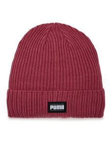 Puma Czapka Unisex Ribbed Classic Cuff 024038 Różowy. Czerwone czapki Puma, bez wzorów, z materiału. Za 109,99 zł.