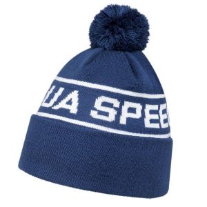 Zimowa czapka z pomponem AQUA SPEED 10. Czapki Aqua-Speed, bez wzorów, sportowe. Za 49,90 zł.