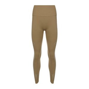 Legginsy treningowe damskie Gymshark Energy Seamless. Brązowe legginsy Gymshark, bez wzorów, z elastanu, długie. Za 179,99 zł.