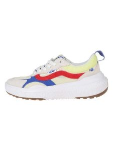 Vans Skórzane sneakersy ze wzorem rozmiar: 38,5. Trampki Vans, bez wzorów, bez zapięcia. Za 206,42 zł.