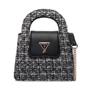 Torebka Guess. Czarne torebki klasyczne Guess, z aplikacjami, bez dodatków. Za 299,99 zł.