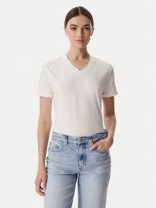 Beverly Hills Polo Club T-Shirt W126-BHLTS-1029-01X Biały Regular Fit. Białe t-shirty Beverly Hills Polo Club, l, bez wzorów, z bawełny, bez kołnierzyka, bez ramiączek. Za 79,99 zł.