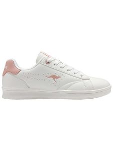 Kangaroos Sneakersy "K-Ten Adore" w kolorze biało-jasnoróżowym rozmiar: 37. Białe trampki KangaROOS, bez wzorów, bez zapięcia. Za 114,17 zł.