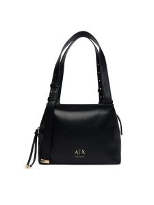 Armani Exchange Torebka XW002604 AF19902 UC001 Czarny. Czarne torebki klasyczne Armani Exchange, bez wzorów, ze skóry, bez dodatków. Za 654,99 zł.